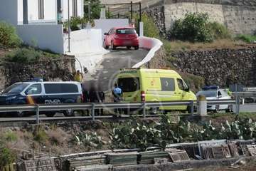 Dos policías nacionales resultan heridos en una persecución en Telde (Foto TA)